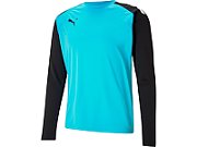 Puma teamPACER GK LS men's goalkeeper sweatshirt blue-black 704933 40 M