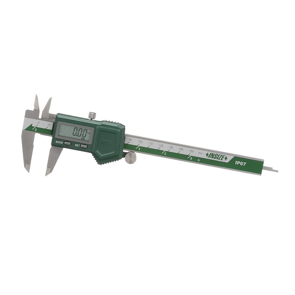 300 DIGIT CALIPER.   12 IP67 3V/ABS/SQ ROLLER /CERT.
