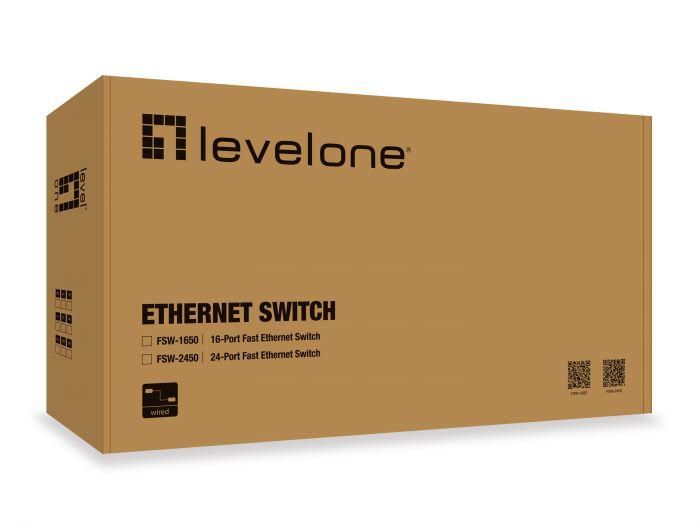 Switch LevelOne FSW-2450, 24 porturi 10 / 100 Mbps