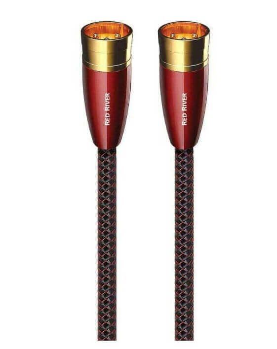 Cablu audio 2XLR - 2XLR AudioQuest Red River, 1.5m