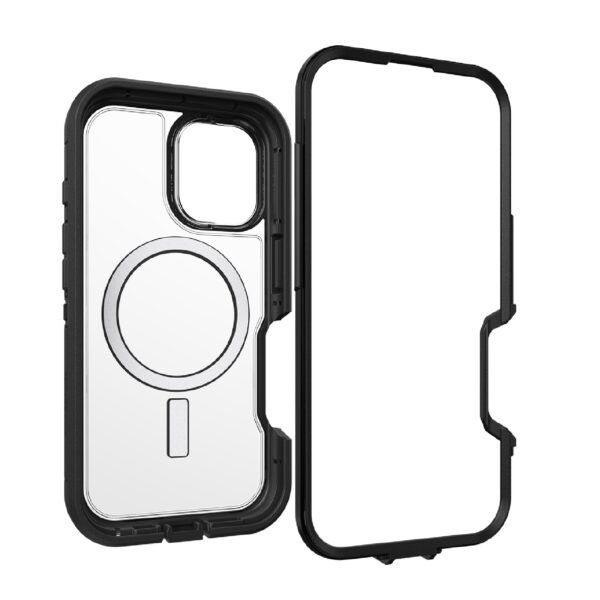 OB DEFND XTCLEAR APPLE IPHONE16/PRO MAX DARK SIDE - CLEAR/BLACK