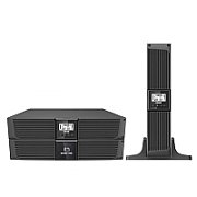 UPS Ever NETLINE RT 3000, 3000 VA, 2700 W, cu management, line-interactive, 8x C13, 1x USB, 12V/9Ah LCD, Rack 2U, Negru