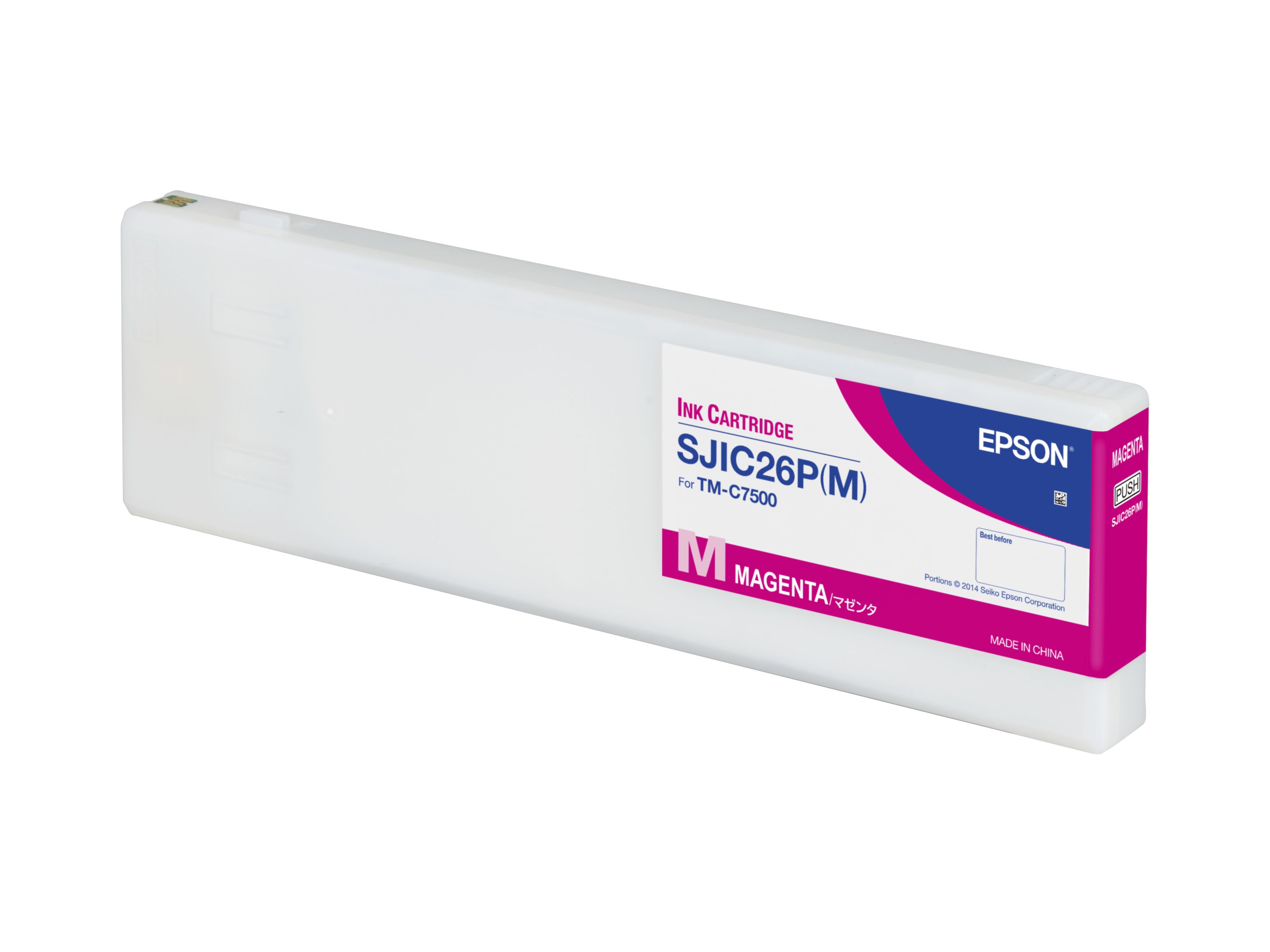 SJIC26P(M): Ink cartridge for ColorWorks C7500 (Magenta)