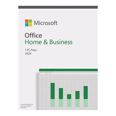 Licență Microsoft Office Home and Business 2024, licență permanentă, Box