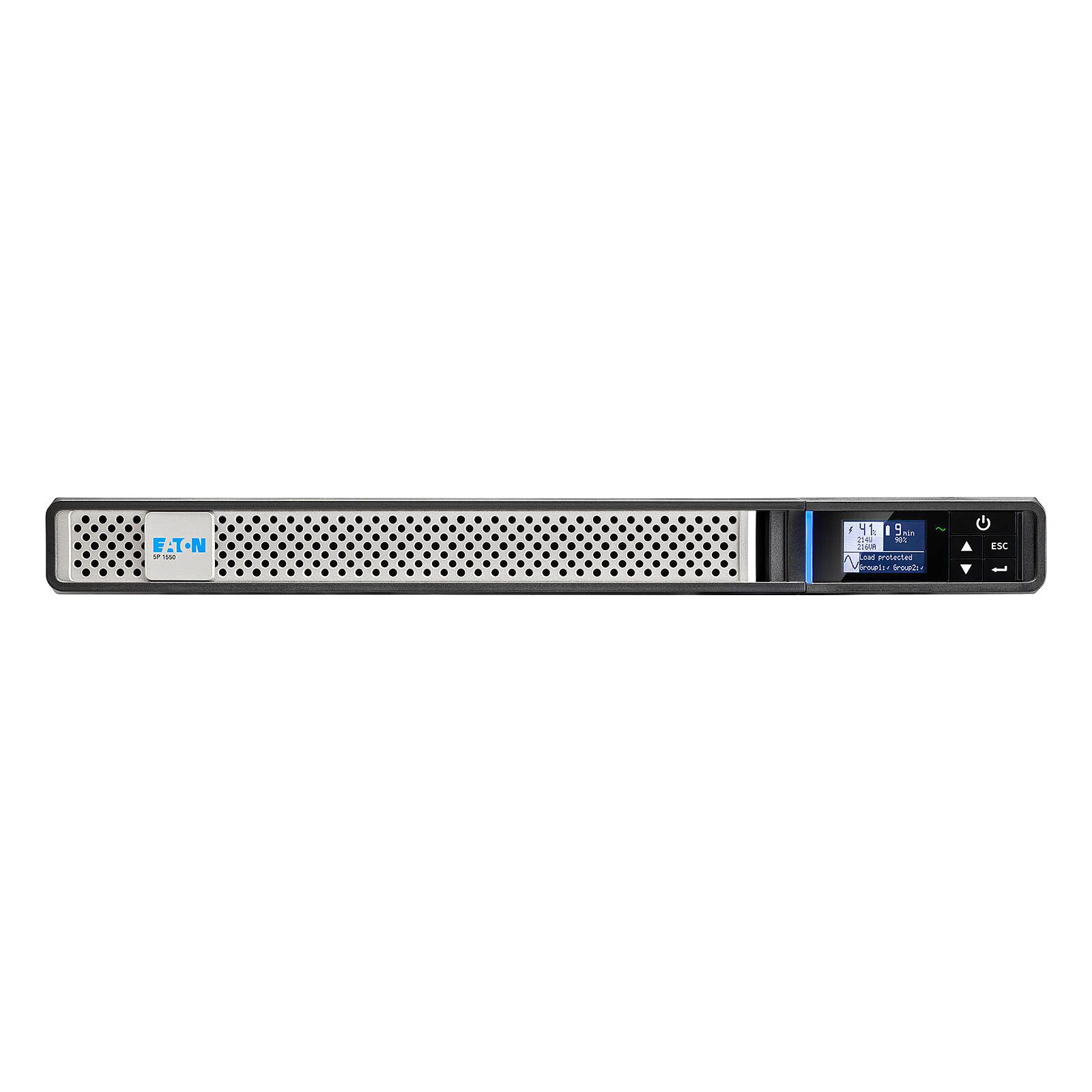 UPS Eaton 5P1550IRNG2, 1550VA, 1100 W, line-interactive, 6x C13, 1x C14, 1x USB, Rack 2U, Gri