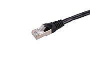 Extralink EX.7584 cabluri de rețea Negru 0,5 m Cat5e F/UTP (FTP)