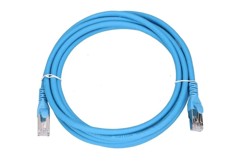 Extralink EX.6570 cabluri de rețea Albastru 3 m Cat6a SF/UTP (S-FTP)