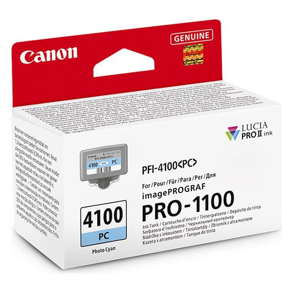 Cartus cerneala Canon 6781C001 ,Albastru ,80 ml ,Original (PFI-4100pc)