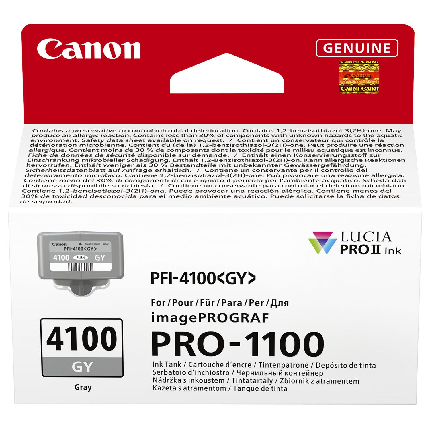 Cartus cerneala Canon 6783C001 ,Gri ,80 ml ,Original (PFI-4100GY)