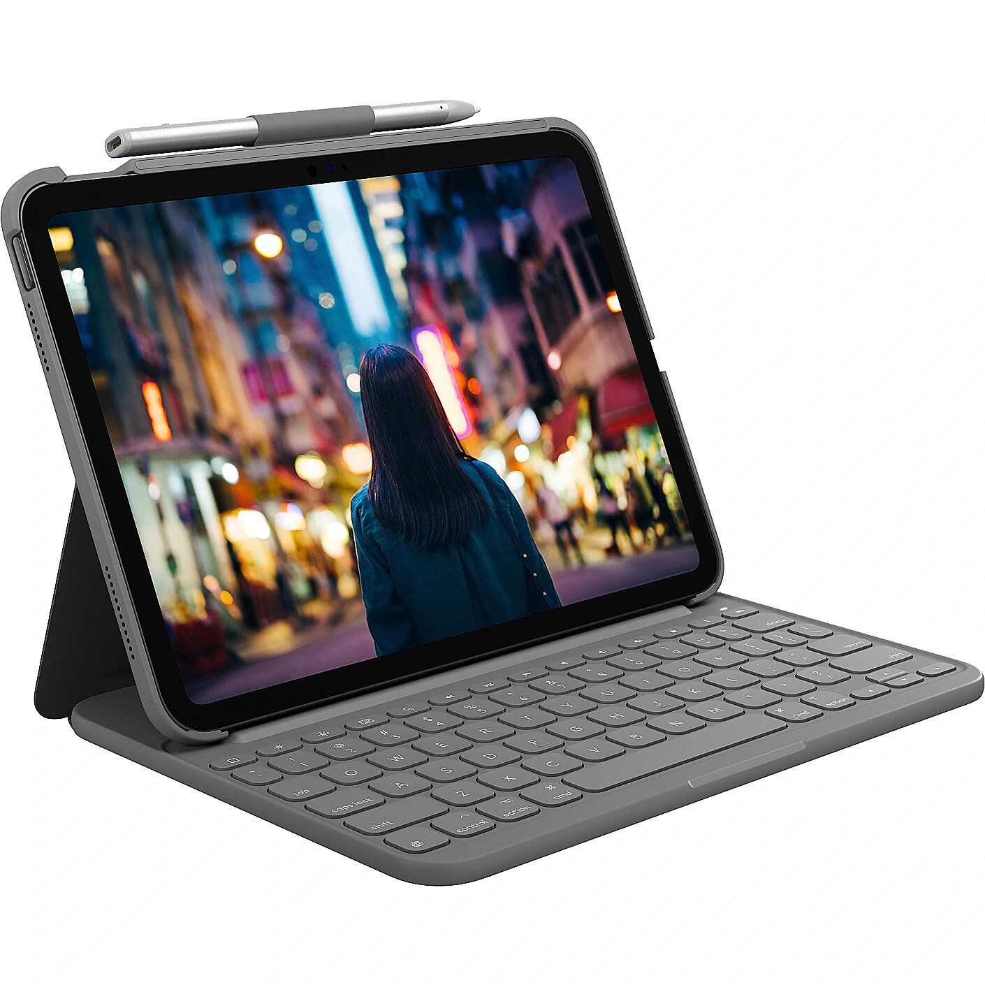 SLIM FOLIO FOR IPAD (10TH GEN)/GREY - US - INTNL-973