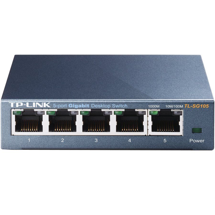 Switch TP-Link TL-SG105, 5 porturi 10 / 100 / 1000 MBs