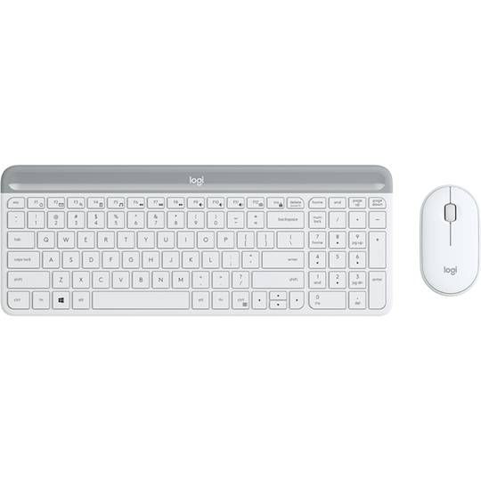 SLIM WRLS. KEYB.MOUSECOMB MK470/OFFWHITE ESP MEDITER