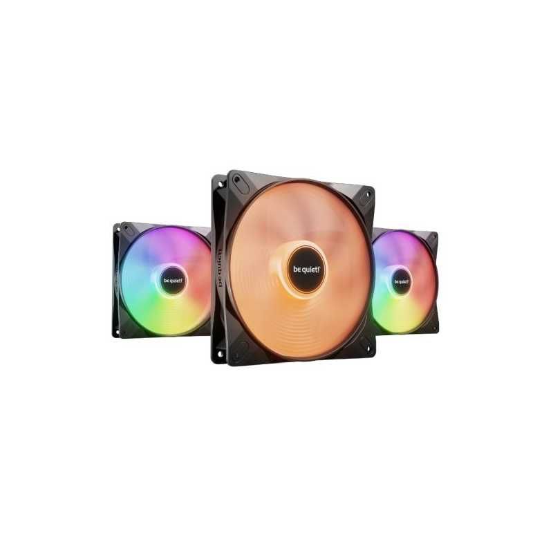 be quiet! LIGHT WINGS LX 140mm PWM High Speed 3-Pack Black Computer case Fan 14 cm 3 pc(s)