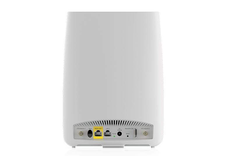 NETGEAR LBR20 router wireless Gigabit Ethernet Bandă dublă (2.4 GHz/ 5 GHz) 4G Alb