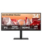 Monitor 34 inch LG 34BA75QE-B.AEU 3440 x 1440, 60 Hz