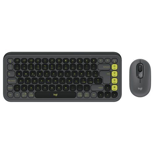 POP ICON COMBO MOUSE AND KB/GRAPHITE - ITA - MEDITER-412