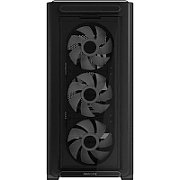 Carcasa ASUS A23 PLUS Mid Tower ARGB NEGRU, Tempered Glass, Sloturi Expansiune 5, Drive Bays: 2x3.5 /2.5  1x2.5 , Ventilatoare Suportate: 7 (spate: 1x120mm, fata: 3x120mm sau 2x140mm, sus: 3x120mm sau 2x140mm), Format Placa De Baza Suportat: Mini-ITX, Micro-ATX, Lungime Maxima Placa Video: 380mm