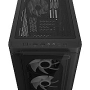 Carcasa ASUS A23 PLUS Mid Tower ARGB NEGRU, Tempered Glass, Sloturi Expansiune 5, Drive Bays: 2x3.5 /2.5  1x2.5 , Ventilatoare Suportate: 7 (spate: 1x120mm, fata: 3x120mm sau 2x140mm, sus: 3x120mm sau 2x140mm), Format Placa De Baza Suportat: Mini-ITX, Micro-ATX, Lungime Maxima Placa Video: 380mm