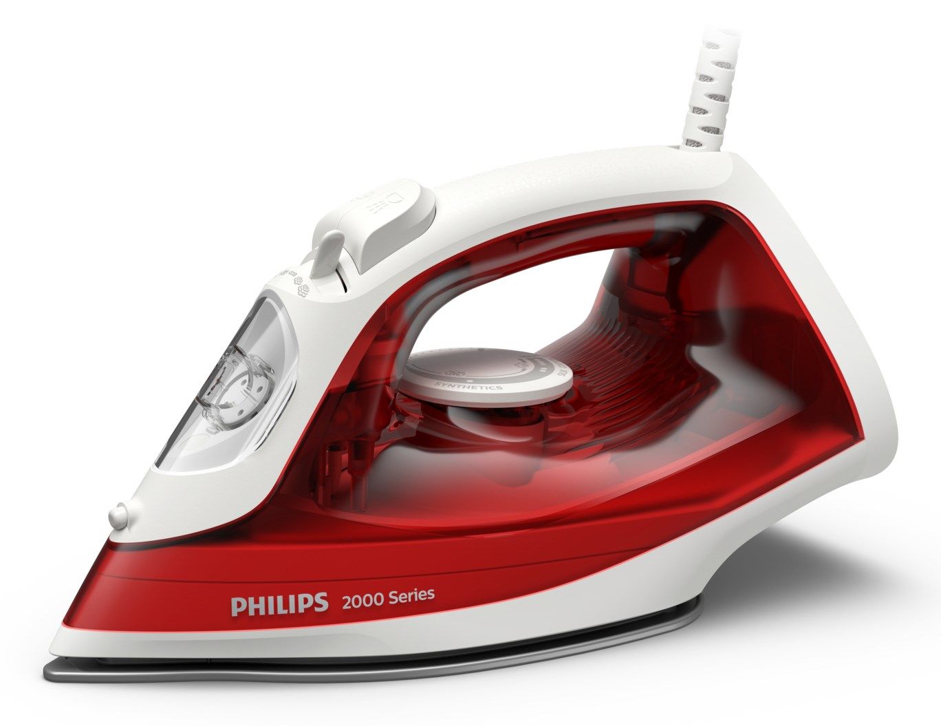 Philips Steam Iron DST 2010/40 Non-stick soleplate Red  White