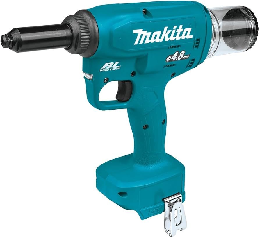 MAKITA. AKUM.18V RIVETER DRV150ZJ WITHOUT AKU. AND ORDER. MAKPAC 2.4 - 4.8 mm