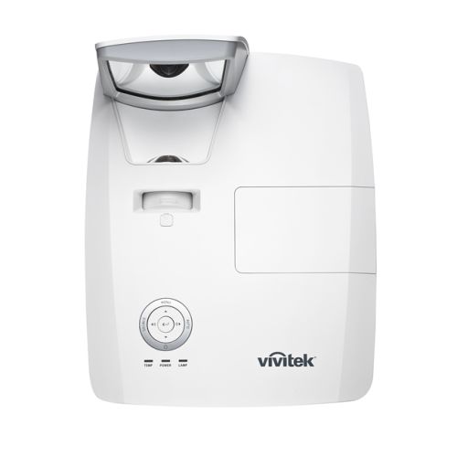 Videoproiector Vivitek DW770UST, 1280 x 800 pixeli, 16:10, 3500 lm, DLP, 6000 h, Wi-Fi, Alb