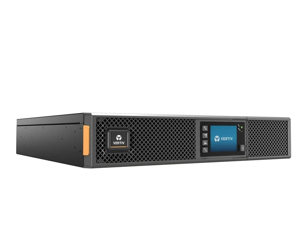 UPS Vertiv GXT5-1500IRT2UXLN, 1500 VA, LCD, Rack 2U, Negru