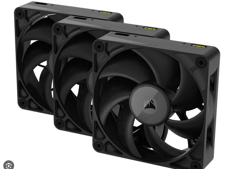 Ventilatoare Carcasa CORSAIR iCUE LINK RX120 MAX 3x120mm NEGRU, viteza 0.400-2000 RPM +/- 10%, Airflow: 16.5-71.6 CFM, Presiune Statica: 0.22-4.18 mm-H2O, Nivel de zgomot: 10-29.5dBA