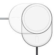 BOOSTCHARGE MAGNET KABELLOSES/QI2(15W) OHNE KFZ-NETZTEIL WEI