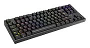 GAMING KEYBOARD GENESIS THOR 404 TKL DE RGB BACKLIGHT MECHANICAL BLACK GATERON YELLOW PR