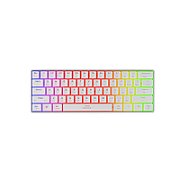 GAMING KEYBOARD GENESIS THOR 660 G2 US WHITE WIRELESS RGB MECHANICAL GATERON BROWN