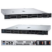Server DELL PowerEdge R360, Rack 1U, Intel Xeon E-2414 (4 C / 4 T, 2.60 GHz - 4.50 GHz, 12 MB cache, 55 W), 16 GB DDR5 ECC, 1 x 2 TB HDD, DELL PERC H355, 700 W