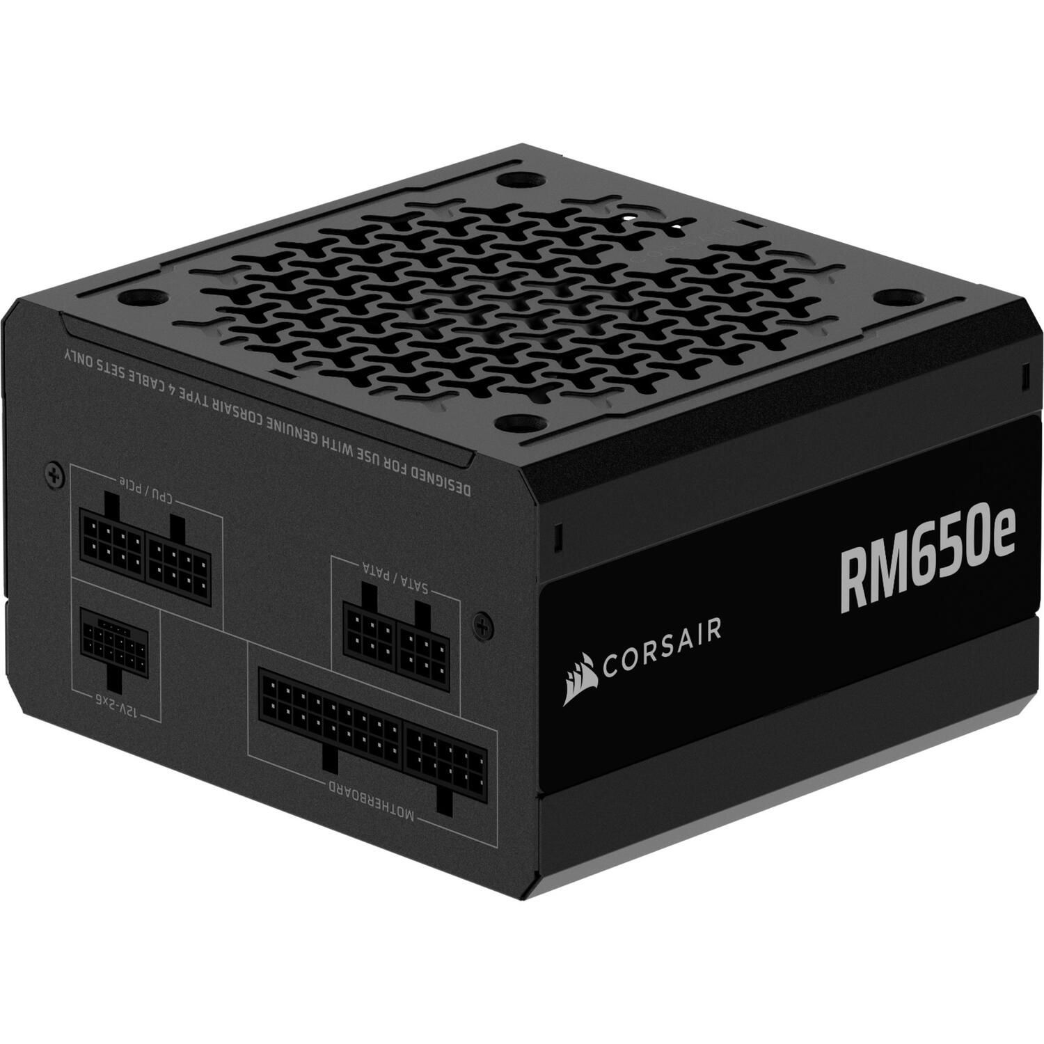 RM650e (2025), 650W, ATX 3.1, PCIe 5.1, 80 PLUS GOLD, Full Modulara, Negru