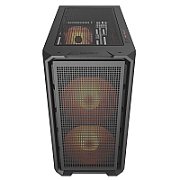 COUGAR MX600 Mini RGB PC Case, Mini Tower, Black