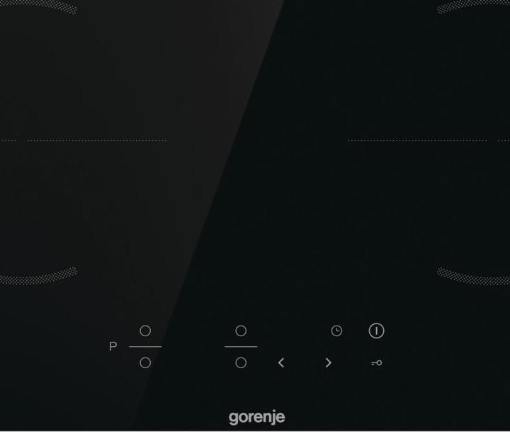 Gorenje GI6401BSCE Black Built-in 59 cm Zone induction hob 4 zone(s)
