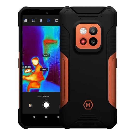 HAMMER Construction 2 Thermal 5G (Orange) DS 6.58  IPS 1080x2408/2GHz/256GB/8GB RAM/Android 14/microSD/WiFi BT 5G