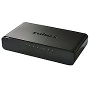 8 Port 10/100Mbps N-Way, Plastic Case