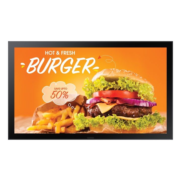 Samsung LH24OHBEBGBXEN Afișaj Semne Panou informare digital de perete 61 cm (24 ) IPS Wi-Fi 1500 cd/m² Full HD Negru Tizen 6.5