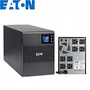 UPS Eaton 5SC1000I, 1000 VA, 700 W, cu management, line-interactive, 8x C13, 1x C14, 1x USB, 12V/9Ah Lead–acid maintenance-free, LCD, Tower, Negru