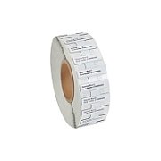 Label, Synthetic, 2.3594x0.9844in (60x25mm) TT, RFID Polyester with Foam, Coated, High Performance Acrylic Adhesive, 3in (76.2mm) core