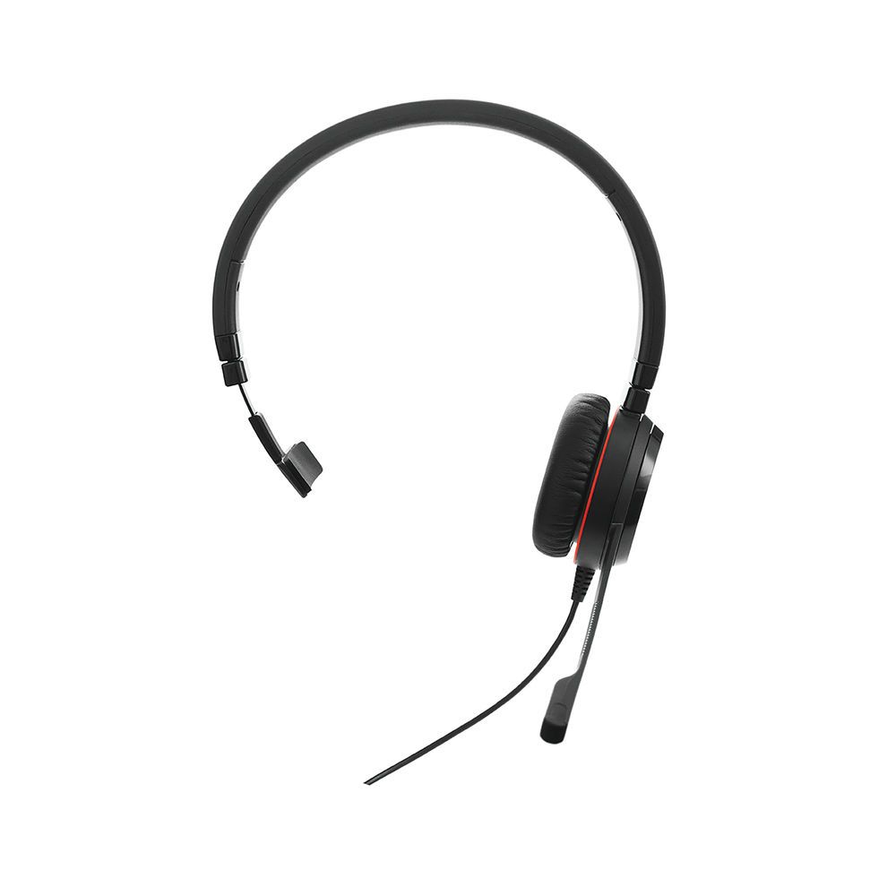 JABRA EVOLVE 20 SE MONO MS USB/C/A ADAPTER LEATHER