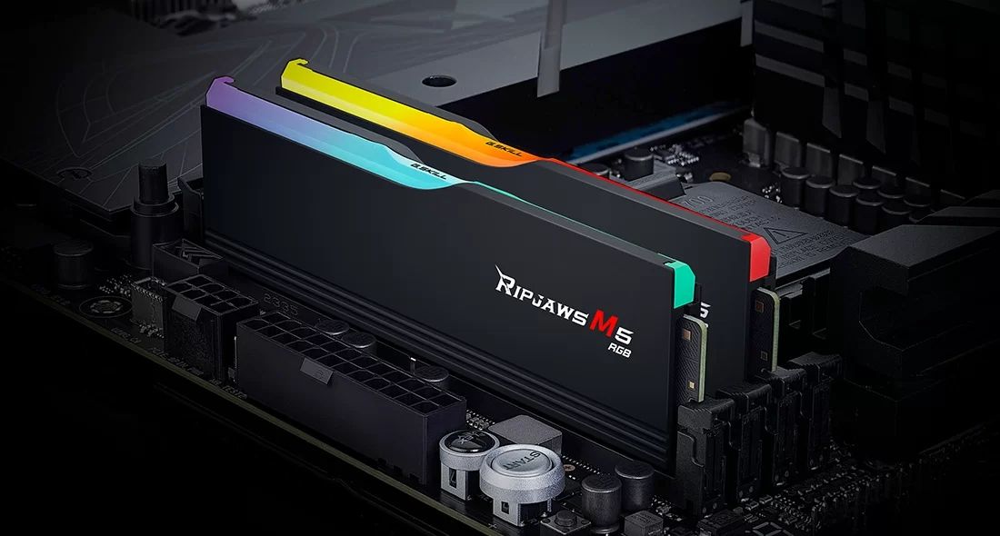 G.Skill Ripjaws M5 RGB F5-6000J2836G16GX2-RM5RK memory module 32 GB 2 x 16 GB DDR5