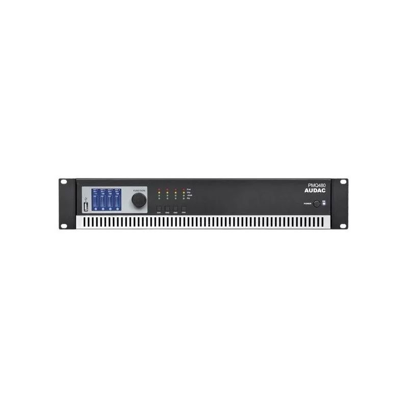 Four-channel power amplifier AUDAC PMQ480