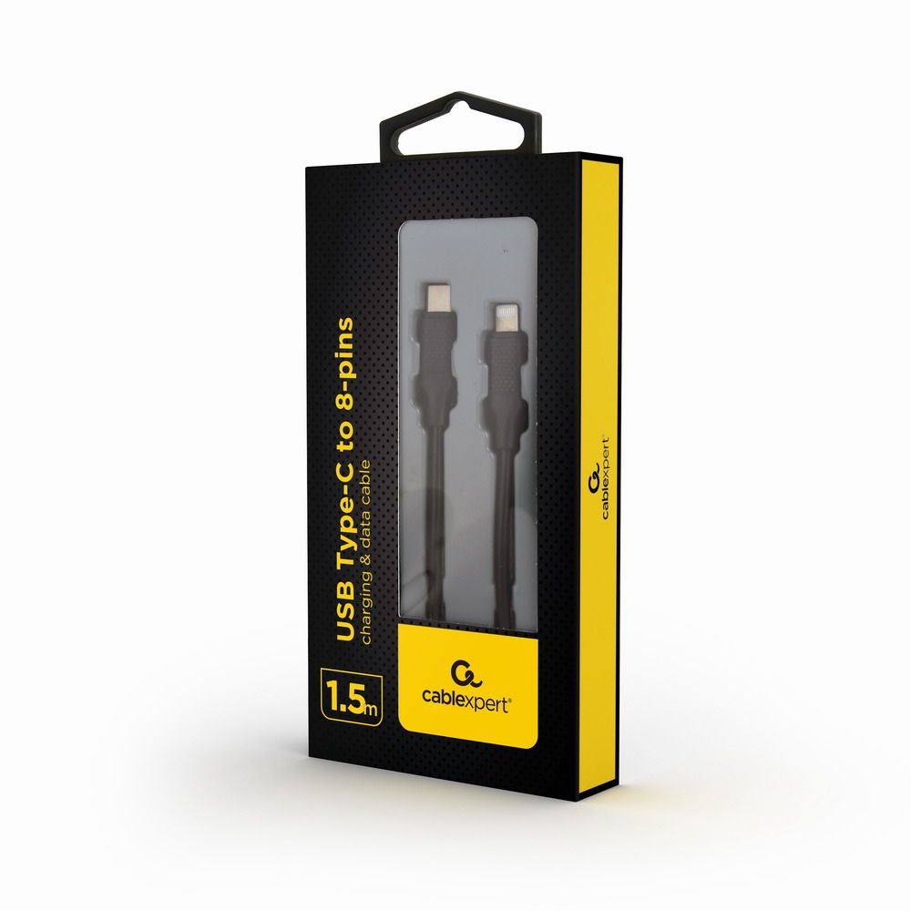 GEMBIRD CC-USB2-CM8PM-1.5M USB Type-C to 8pins charging data cable 1.5m