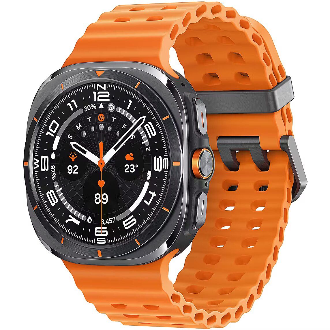 Samsung SM-L705F Galaxy Watch Ultra Smartwatch titanium gray orange 47mm 4G