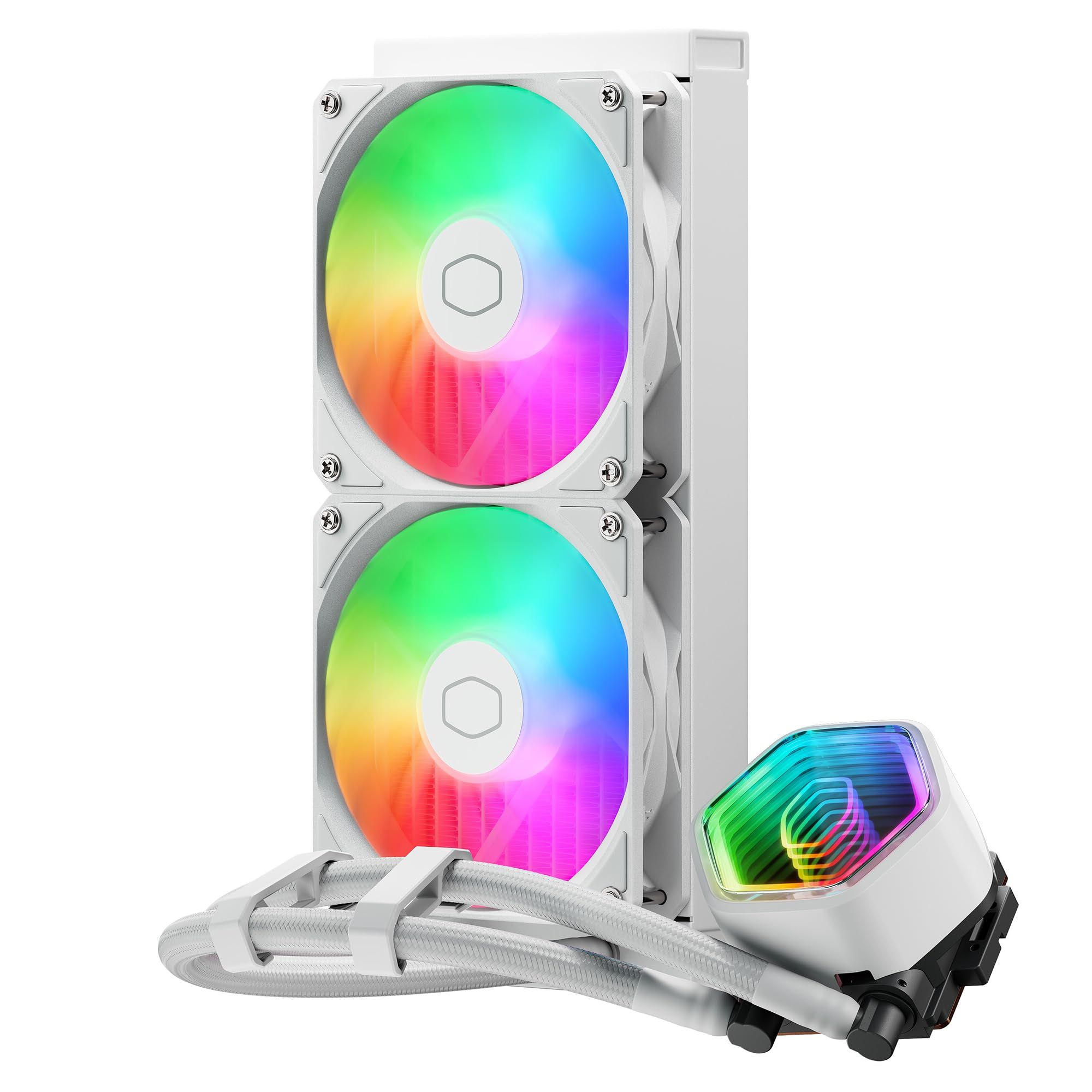 Cooler Master chłodzenie wodne MasterLiquid 240 Core II ARGB White