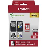 Cartus cerneala Canon 5224B012AA ,Black/tri-color ,Black 11 ml/ Color 15 ml ,Original (PG540L/CL541XL)