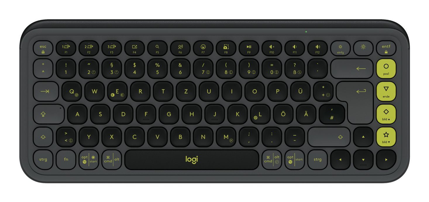 POP ICON KEYS/KB GRAPHITE - DEU - CENTRAL-419