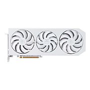 Placa video PowerColor Radeon RX 9070 XT Hellhound Spectral White 16 GB GDDR6 256 bit