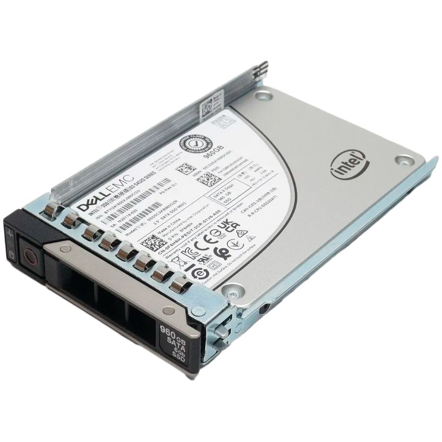SSD server Dell 345-BGSQ 960 GB, 2.5 inch, SATA 6G, TLC, caddy DELL G14 SFF