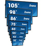 IIYAMA 247.7cm(97,5 ) LE9864UHS-B1AG 16:9 2xHDMI+USB-C (Speditionsversand)